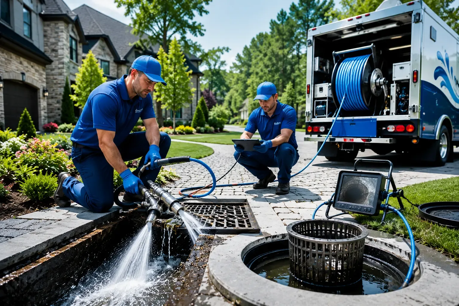 Local outdoor drain cleaning professionals in Burlington, NC